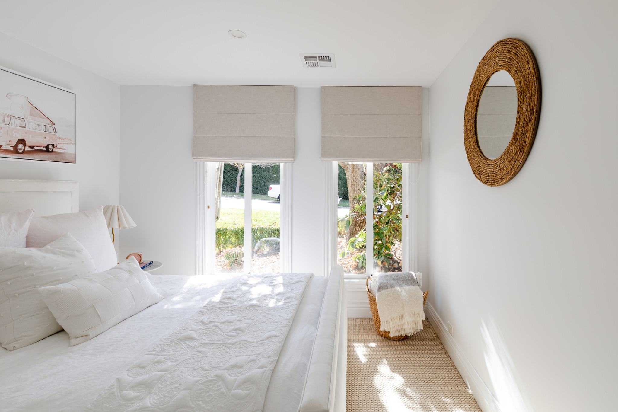 roman blinds with interlined fabric